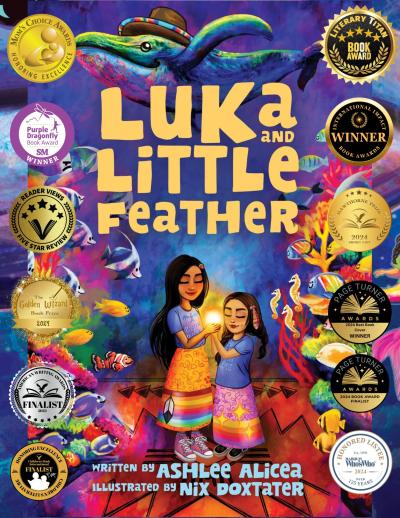 Indigenous Sisters Luka and Little Feather make a wish to see the ocean.