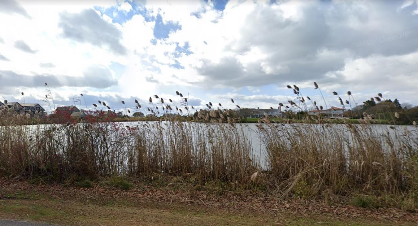 Old Town Pond where the car was hidden