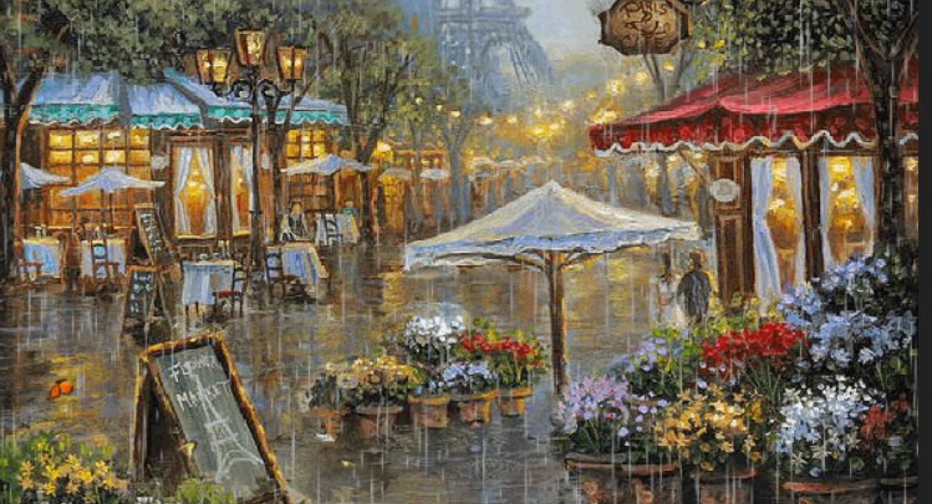  rain in Paris featured in Bridge of Lies