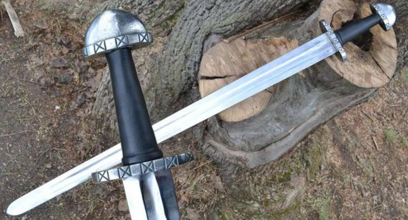 Viking sword handles